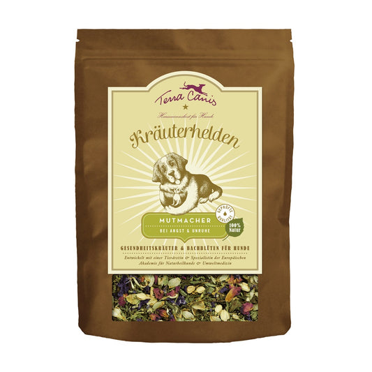 Terra Canis KRÄUTERHELDEN - Mutmacher g. Unruhe/Stress/Nervosität 100g