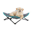 Bild in Galerie-Betrachter laden, Das Camping-Bett für Hunde bietet ultimativen Komfort auf Reisen. Mit stabilem Metallgestell und pulverbeschichteter Oberfläche.