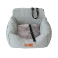 Bild in Galerie-Betrachter laden, Mit dem kuscheligen und komfortablen Hunde Autositz geniesst dein Vierbeiner Sicherheit und Entspannung, egal ob auf kleiner oder grosser Fahrt. Der dogadore™ Hunde Autositz lässt sich an der Rückenlehne des Beifahrersitzes oder der Rückbank befestigen und verfügt über einen Sicherheitsgurt für deinen Liebling. Die weiche Polsterung wirkt beruhigend und der hohe Rand lässt deinen Vierbeiner wie auf Wolke 7 schlafen.
