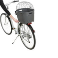 Bild in Galerie-Betrachter laden, Der Trixie Fahrradkorb für den Gepäckträger aus stabilem Kunststoff und Metall schafft hier Abhilfe. Er passt auf Gepäckträger mit 6–16 cm Breite und bietet mit dem Gitter und der Schnellfixierung sicheren Halt - auch bei unruhigeren Passagen.