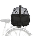Bild in Galerie-Betrachter laden, Die Trixie Fahrradtasche für Hunde ist eine durchdachte Lösung für den Gepäckträger (6–16 cm Breite). Der stabile Metallrahmen sorgt für Sicherheit, während die formstabile Tasche mit gepolsterter Bodeneinlage deinem Hund ein bequemes Plätzchen bietet.