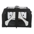 Bild in Galerie-Betrachter laden, Bereit für aufregende Reisen mit deinem Vierbeiner – oder sogar zweien? Die Transportbox Vario Double sorgt mit ihrem robusten Metallrahmen und einfachem Klicksystem für schnellen Aufbau und Stabilität.