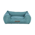Bild in Galerie-Betrachter laden, Das Hundebett Gano bietet mit seinem weichen Möbelstoff und der Schaumstoffflocken-Füllung den ultimativen Komfort.
