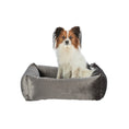 Bild in Galerie-Betrachter laden, Das Hundebett Malia bietet mit seiner Samt-Haptik und der Silikon-Füllung einen kuscheligen Rückzugsort für deinen Hund.