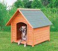 Bild in Galerie-Betrachter laden, Diese Hundehütte bietet deinem Vierbeiner ein gemütliches und sicheres Heim unter freiem Himmel. Ausgestattet mit erhöhten Beinen, schützt sie vor Bodenfeuchte und -kälte, während die justierbaren Füsse eine stabile Position auf jedem Untergrund garantieren.