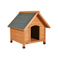 Bild in Galerie-Betrachter laden, Diese Hundehütte bietet deinem Vierbeiner ein gemütliches und sicheres Heim unter freiem Himmel. Ausgestattet mit erhöhten Beinen, schützt sie vor Bodenfeuchte und -kälte, während die justierbaren Füsse eine stabile Position auf jedem Untergrund garantieren.