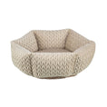 Bild in Galerie-Betrachter laden, Das runde Hundebett Liviabietet mit seiner samtigen Haptik und der weichen Polyestervlies-Füllung den ultimativen Komfort.