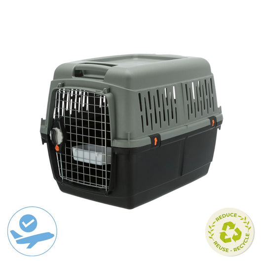  Die Be Eco Hunde-Transportbox Giona ist die perfekte Wahl für entspannte Ausflüge und längere (Flug-) Reisen und bietet deinem Hund ein Gefühl von Sicherheit und Wohlbefinden. 