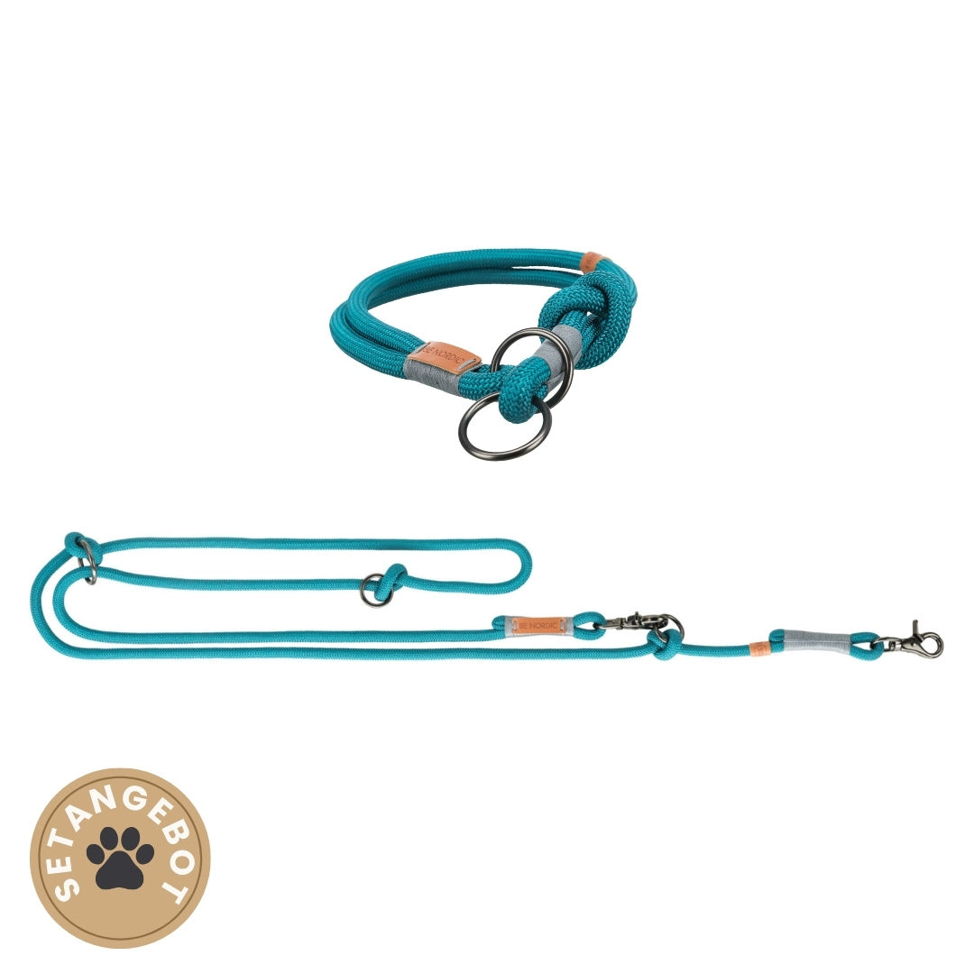 Das BE NORDIC Spaziergangs-Set ist die perfekte Kombination aus Halsband und Leine für stressfreie und stilvolle Ausflüge mit deinem Hund. Ideal für Hundebesitzer, die Wert auf Komfort, praktische Handhabung und nordisches Design legen.