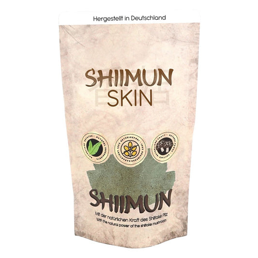 Bellfor Shiimun Skin ist ein natürliches Ergänzungsfuttermittel mit Shiitake-Pilzen, das speziell für Hunde mit Haut- und Fellproblemen entwickelt wurde.