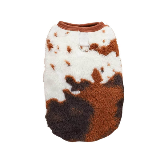 Der CowChic™ Hundepullover im coolen Kuh-Look bietet nicht nur Schutz vor Kälte sondern sorgt auch für Komfort bei jedem Spaziergang.