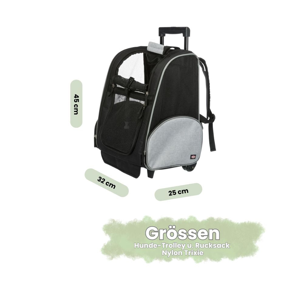 Hunde-Trolley Rucksack Trixie – dogadore