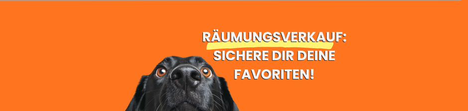 räumungsverkauf bei dogadore