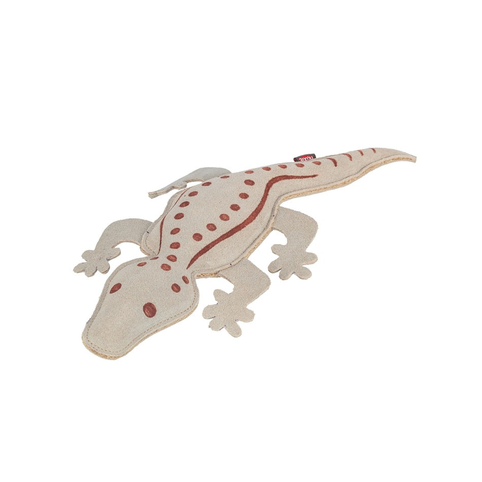 Dieser Salamander aus Echtleder ist komplett geräuschlos – ideal für ruhige Spielstunden.