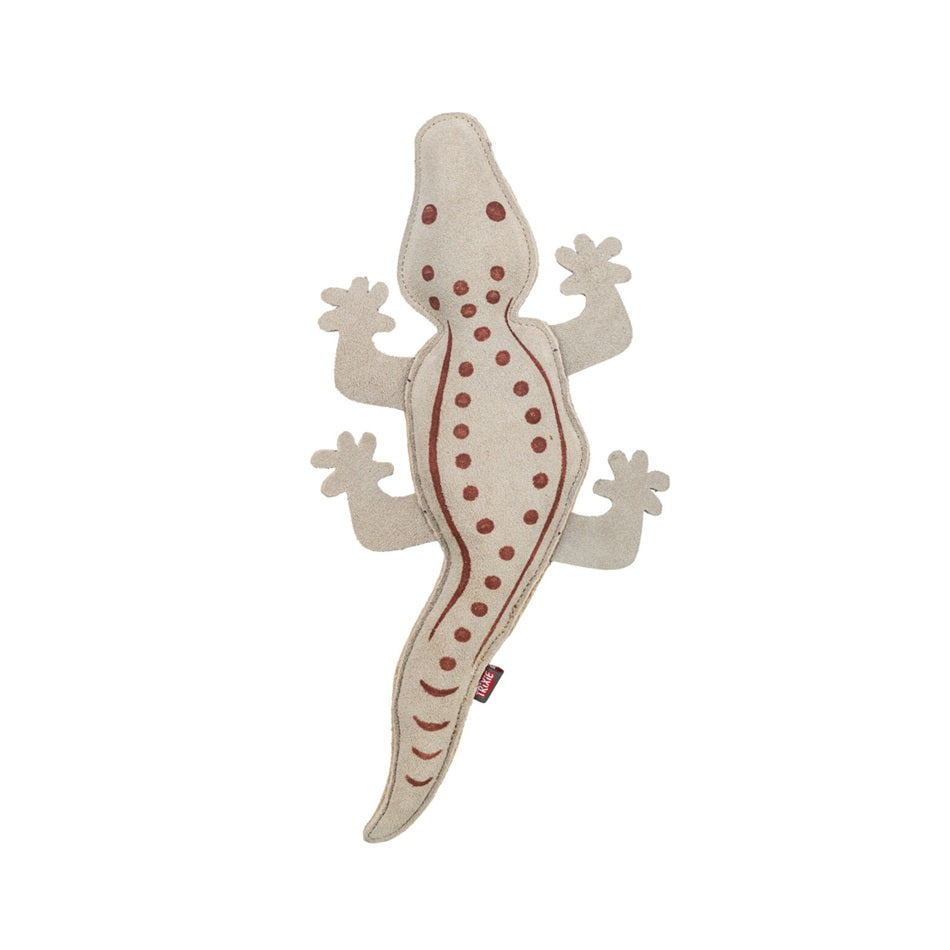 Dieser Salamander aus Echtleder ist komplett geräuschlos – ideal für ruhige Spielstunden.