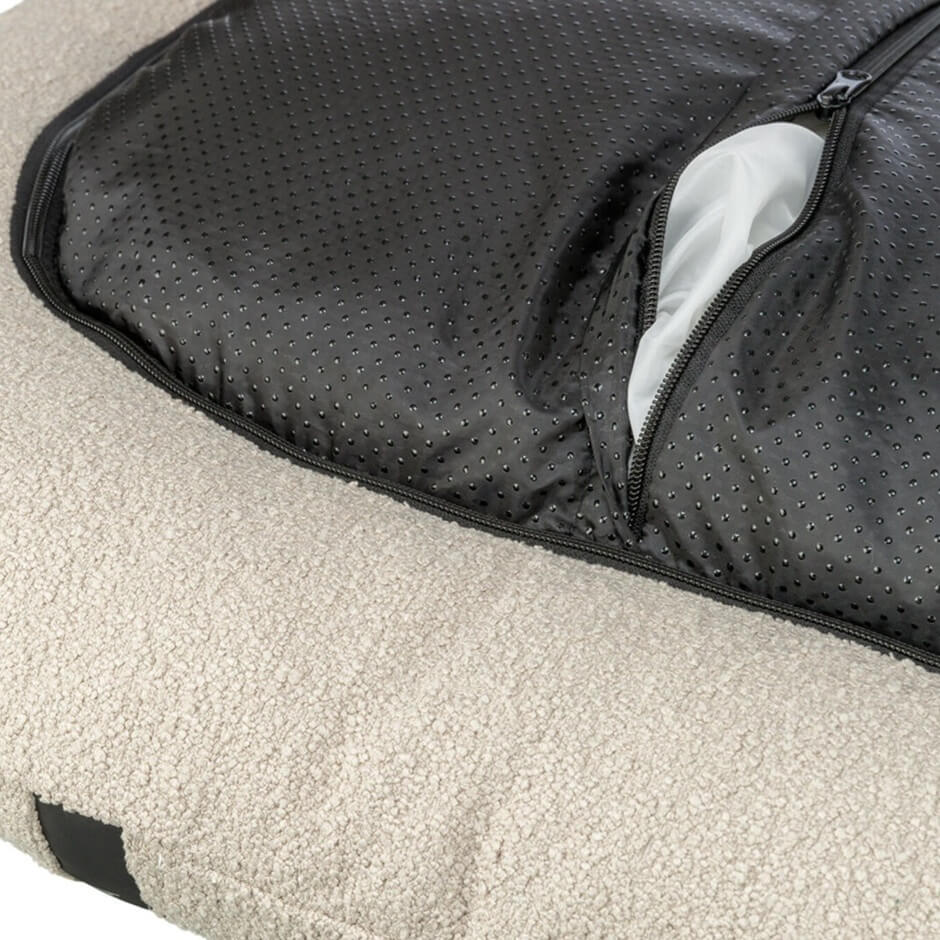 Das CityStyle Vital Hundebett bietet orthopädischen Komfort im edlen Bouclé-Look. 